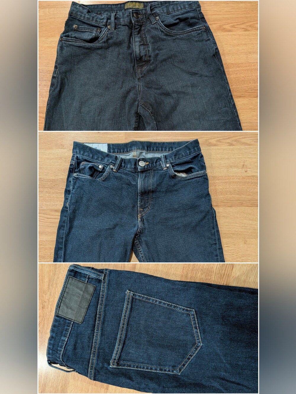 Men's Blue Jeans Bundle – 3 Pairs W32 | Urban Star, Bootlegger & More